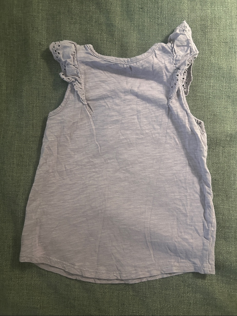 jumping beans Lavender Eyelet Ruffle Tank Top - Picture 6 of 9